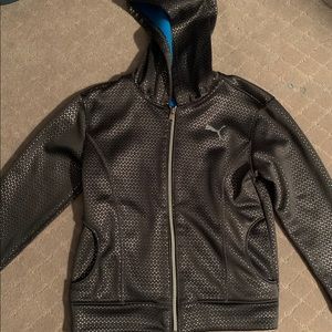 Puma zip-up sweatshirt